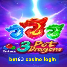 bet63 casino login